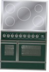 ILVE QDCI-90W-MP Green Estufa de la cocina