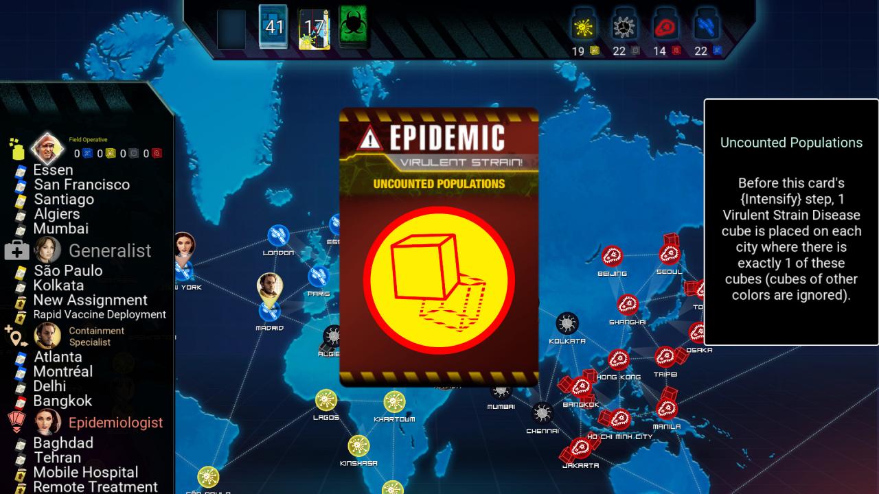 Pandemic: On the Brink - Virulent Strain DLC Steam CD Key 1.79 usd