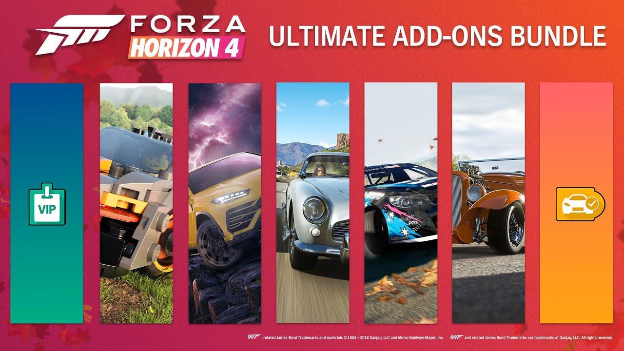 Forza Horizon 4 - Ultimate Add-Ons Bundle DLC EU XBOX One / Windows 10 CD Key 39.85 usd