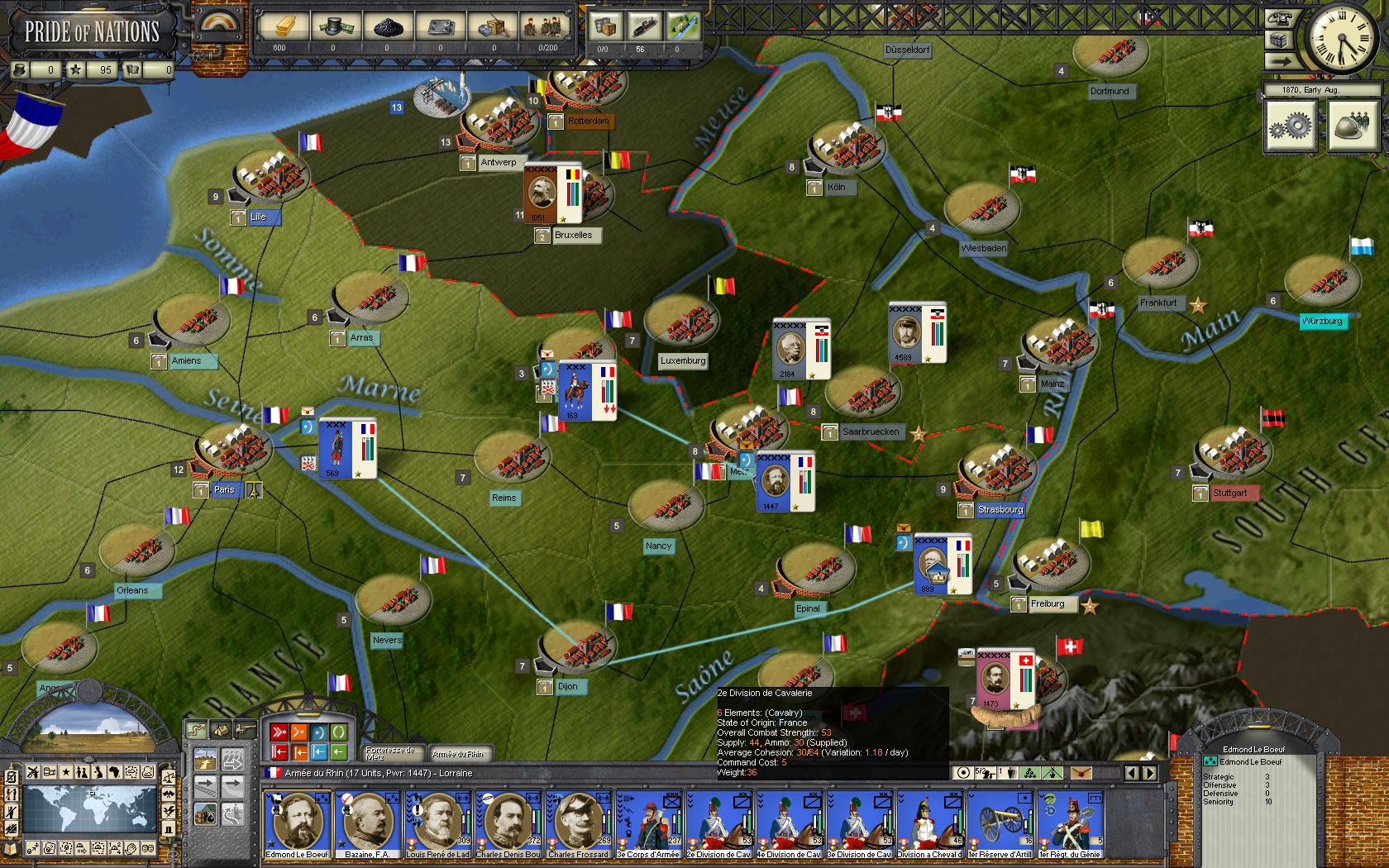 Pride of Nations - The Franco-Prussian War 1870 DLC Steam CD Key 4.38 usd