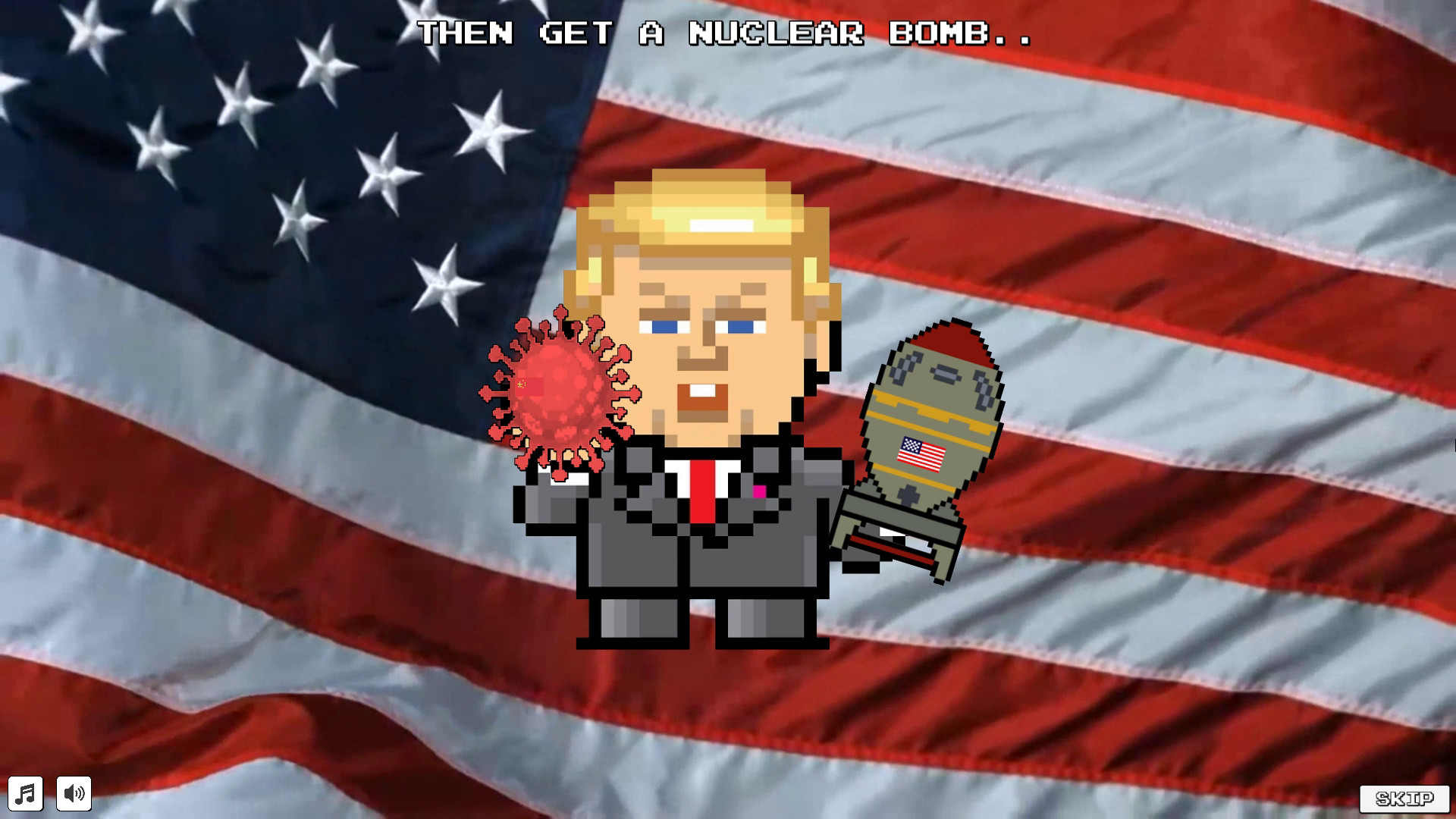 Trump VS Covid: Save The World Clicker Steam CD Key 0.21 usd