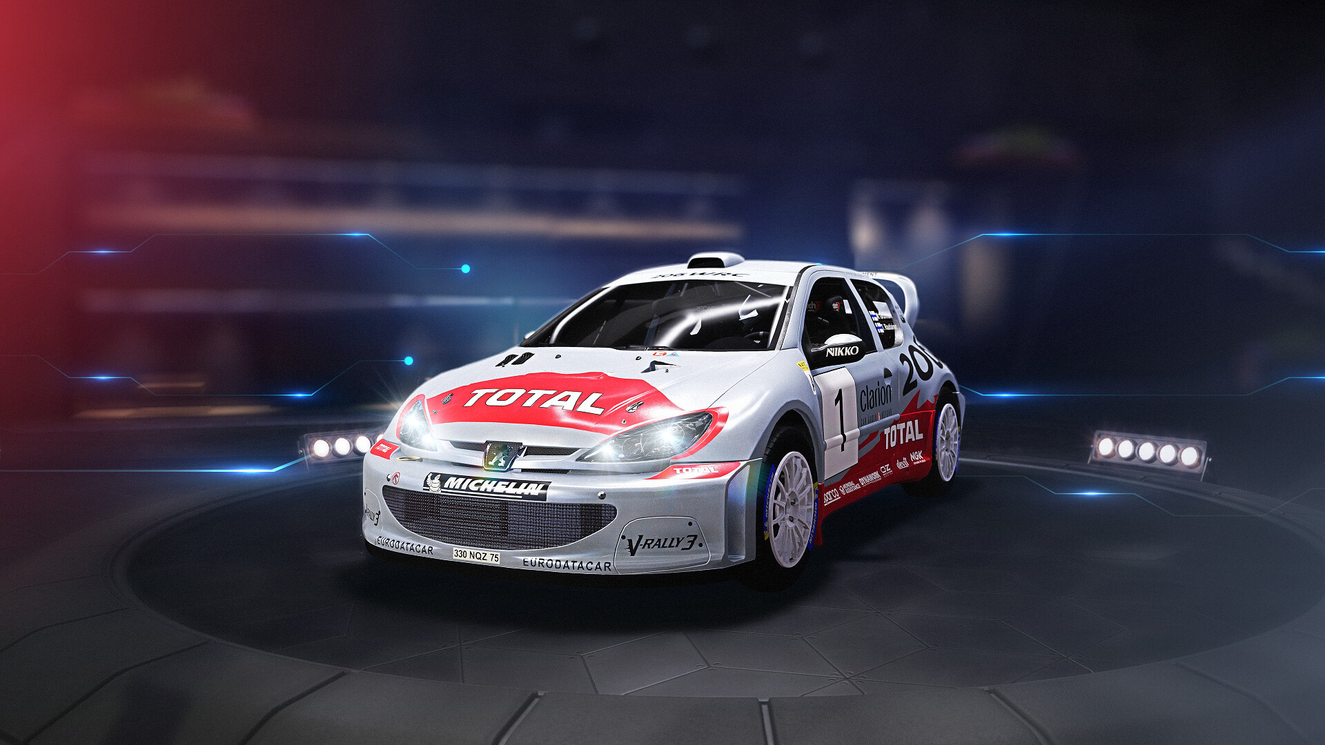 WRC Generations - Peugeot 206 WRC 2002 DLC Steam CD Key 1.51 usd
