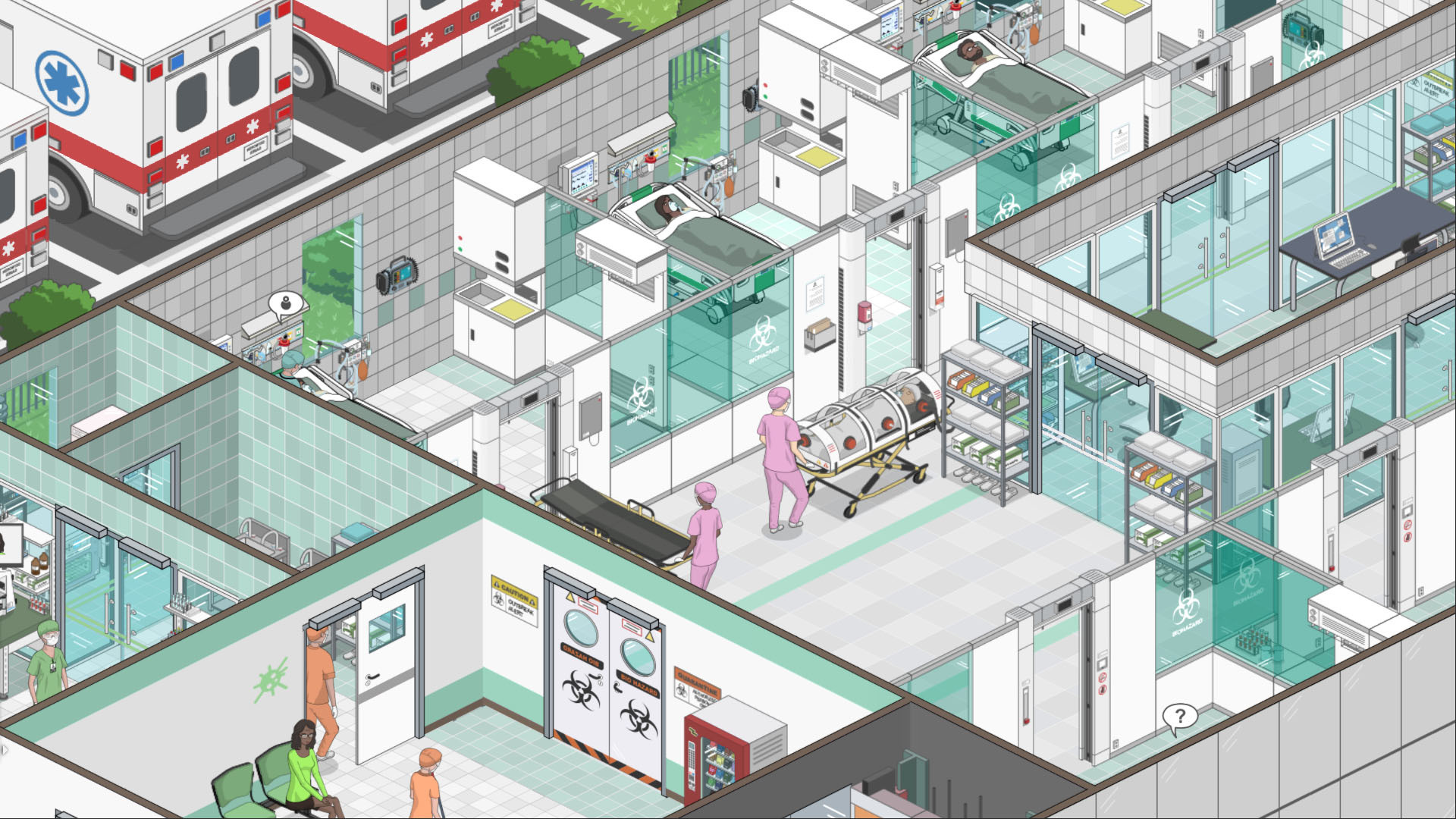 Project Hospital - Department of Infectious Diseases DLC EU Steam Altergift 5.38 usd