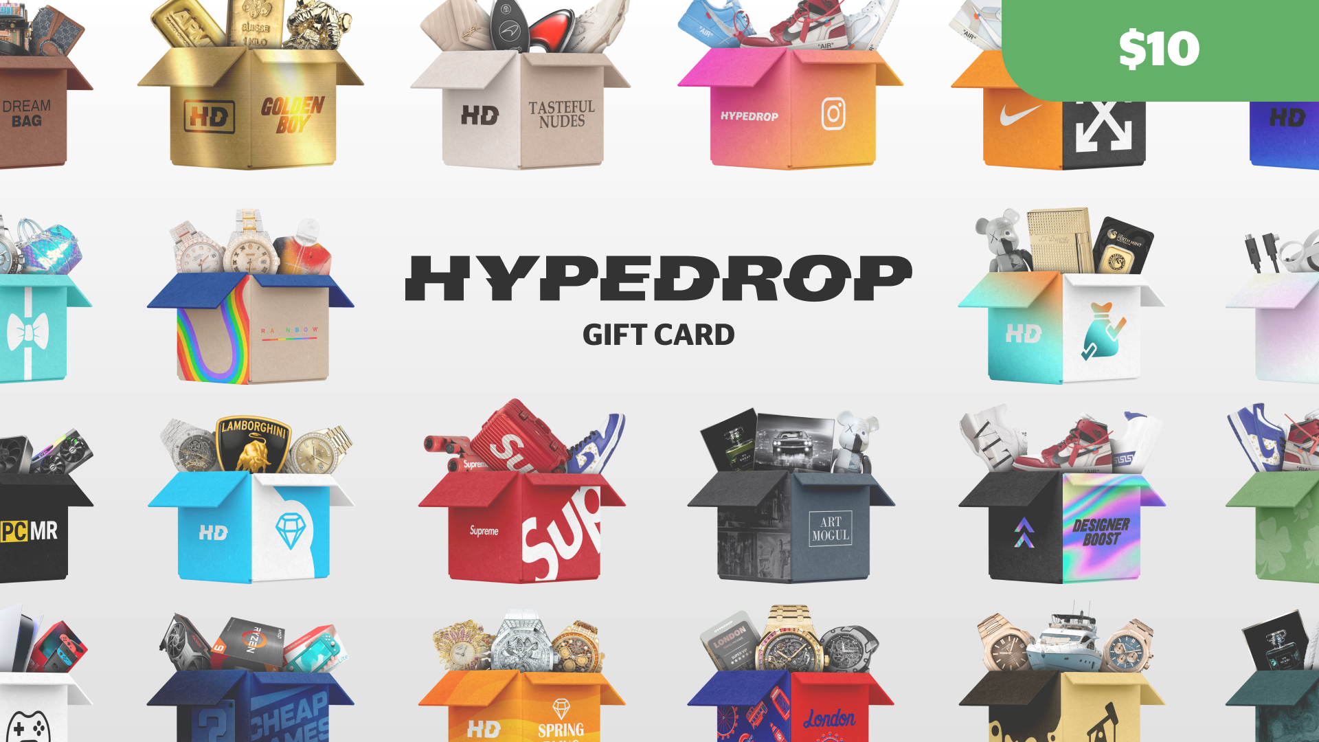 10$ HypeDrop Gift Card 10 USD Prepaid Code 12.17 usd