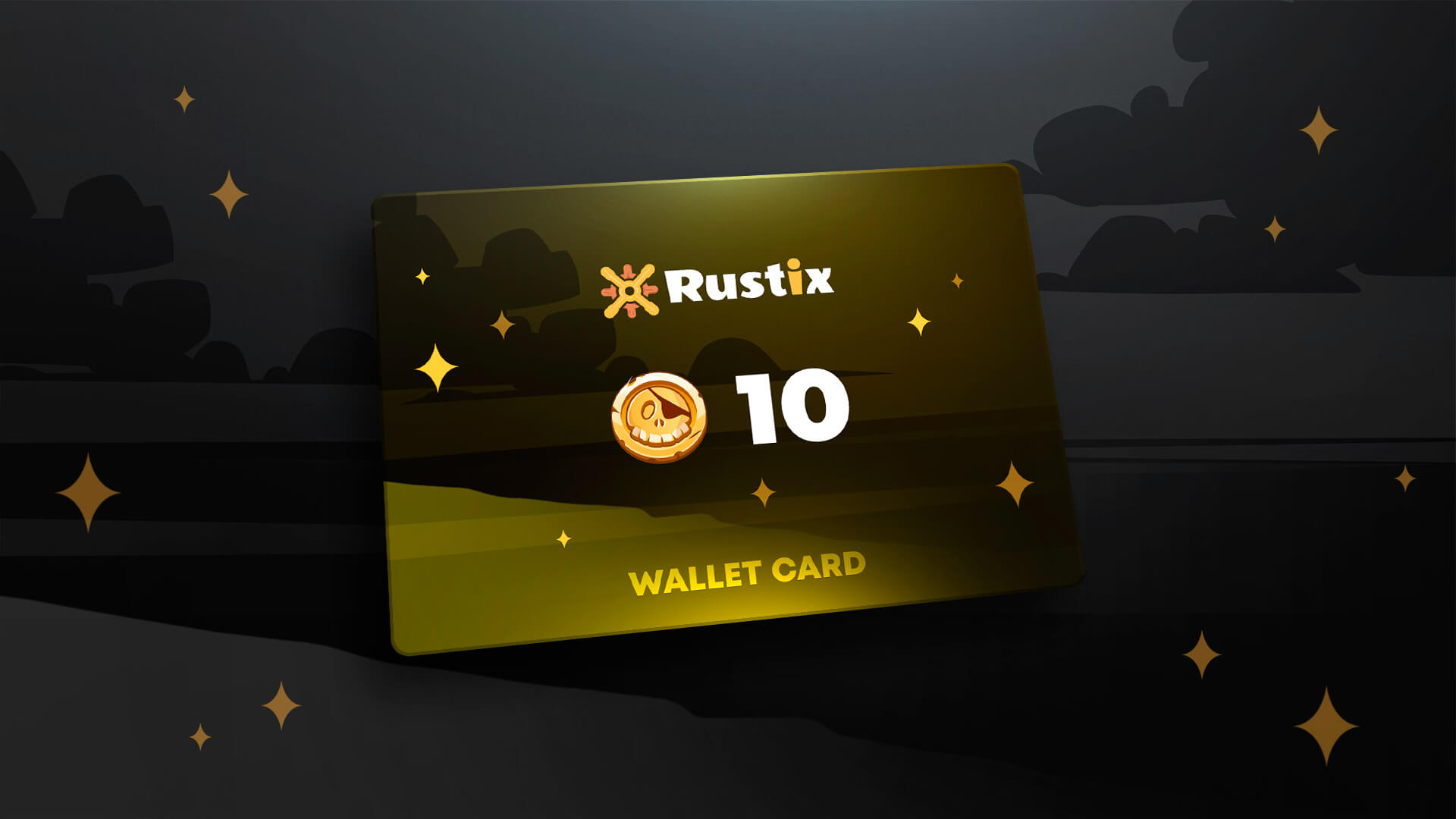 Rustix.io 10 USD Wallet Card Code 11.3 usd