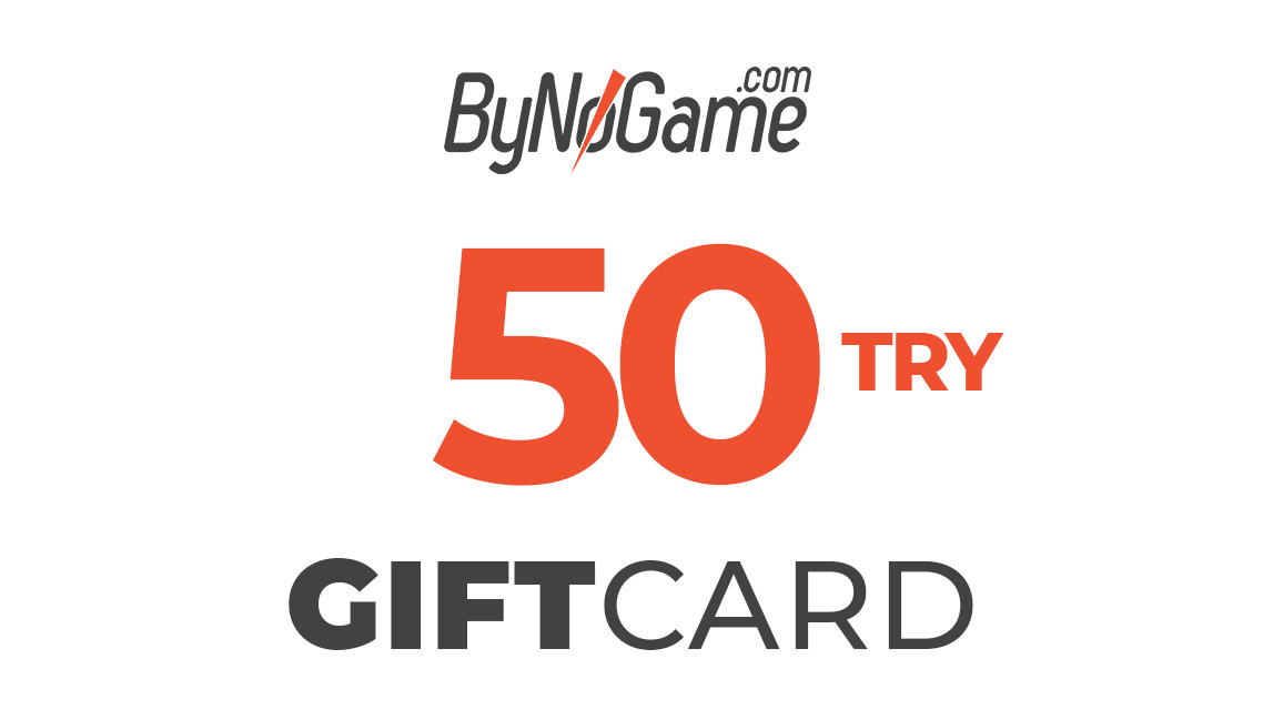 ByNoGame 50 TRY Gift Card 2.31 usd