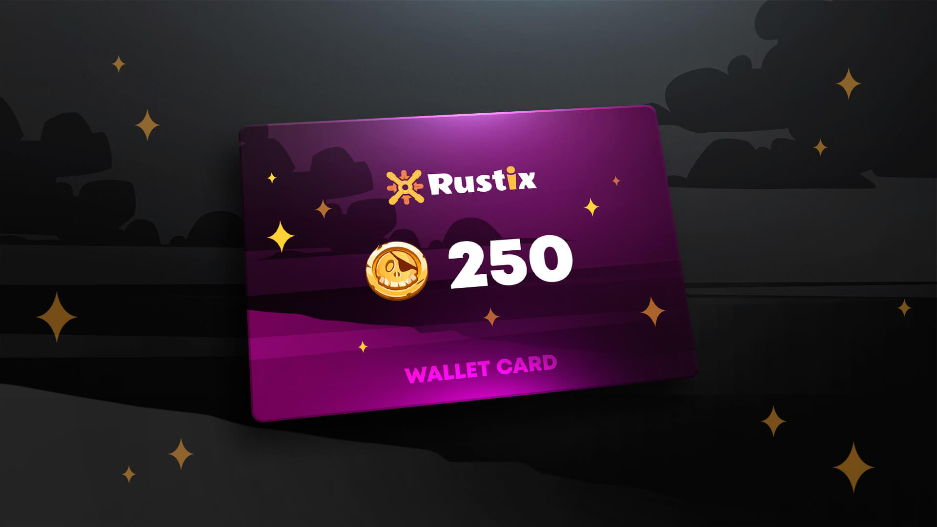 Rustix.io 250 USD Wallet Card Code 274.57 usd