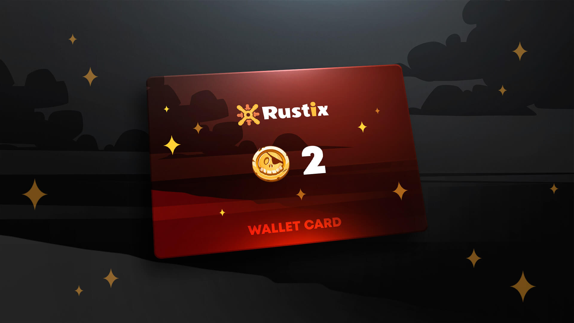 Rustix.io 2 USD Wallet Card Code 2.26 usd