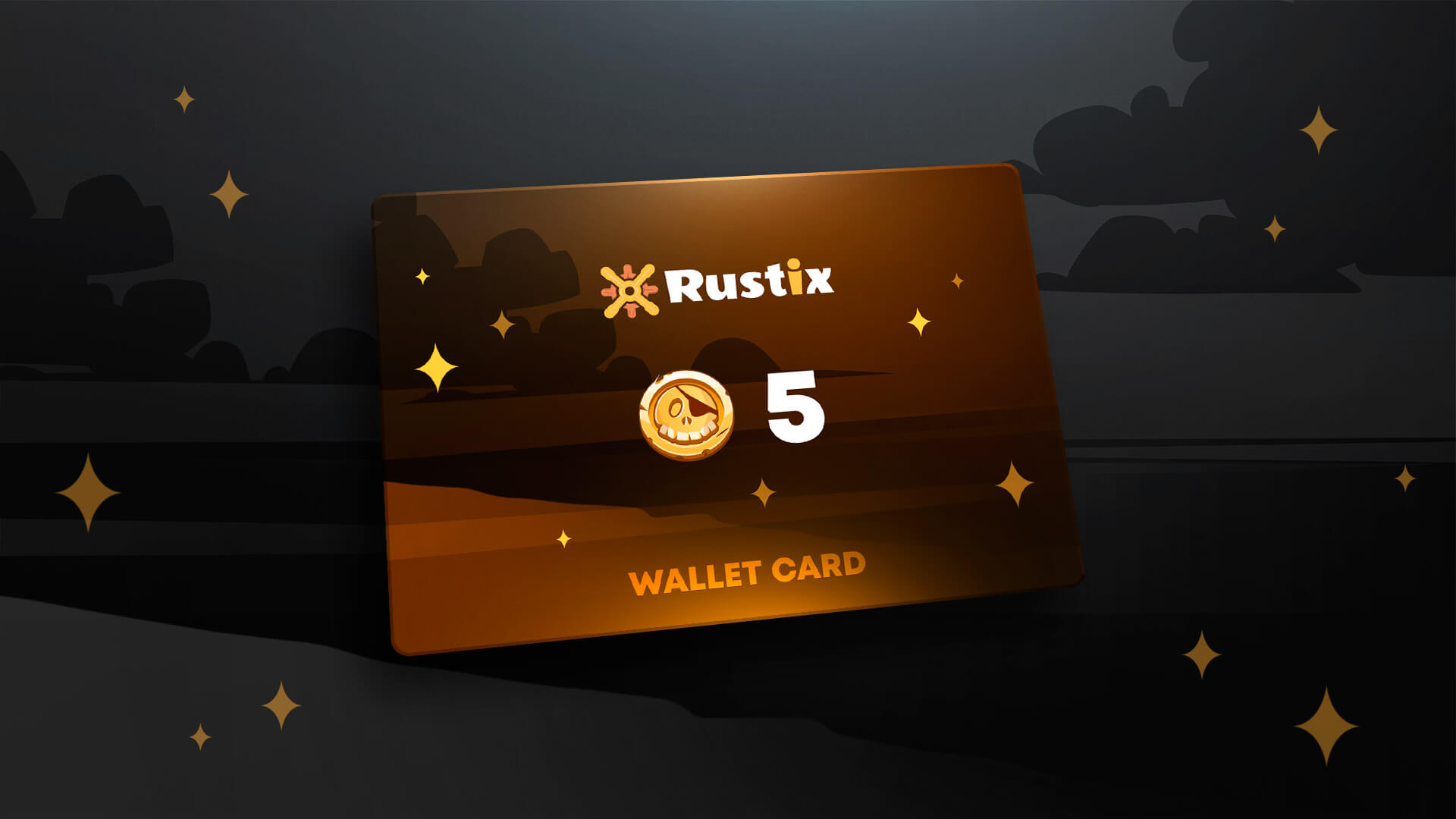 Rustix.io 5 USD Wallet Card Code 5.65 usd