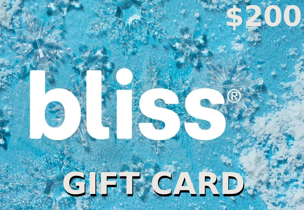 Bliss Spa $200 Gift Card US 111.87 usd