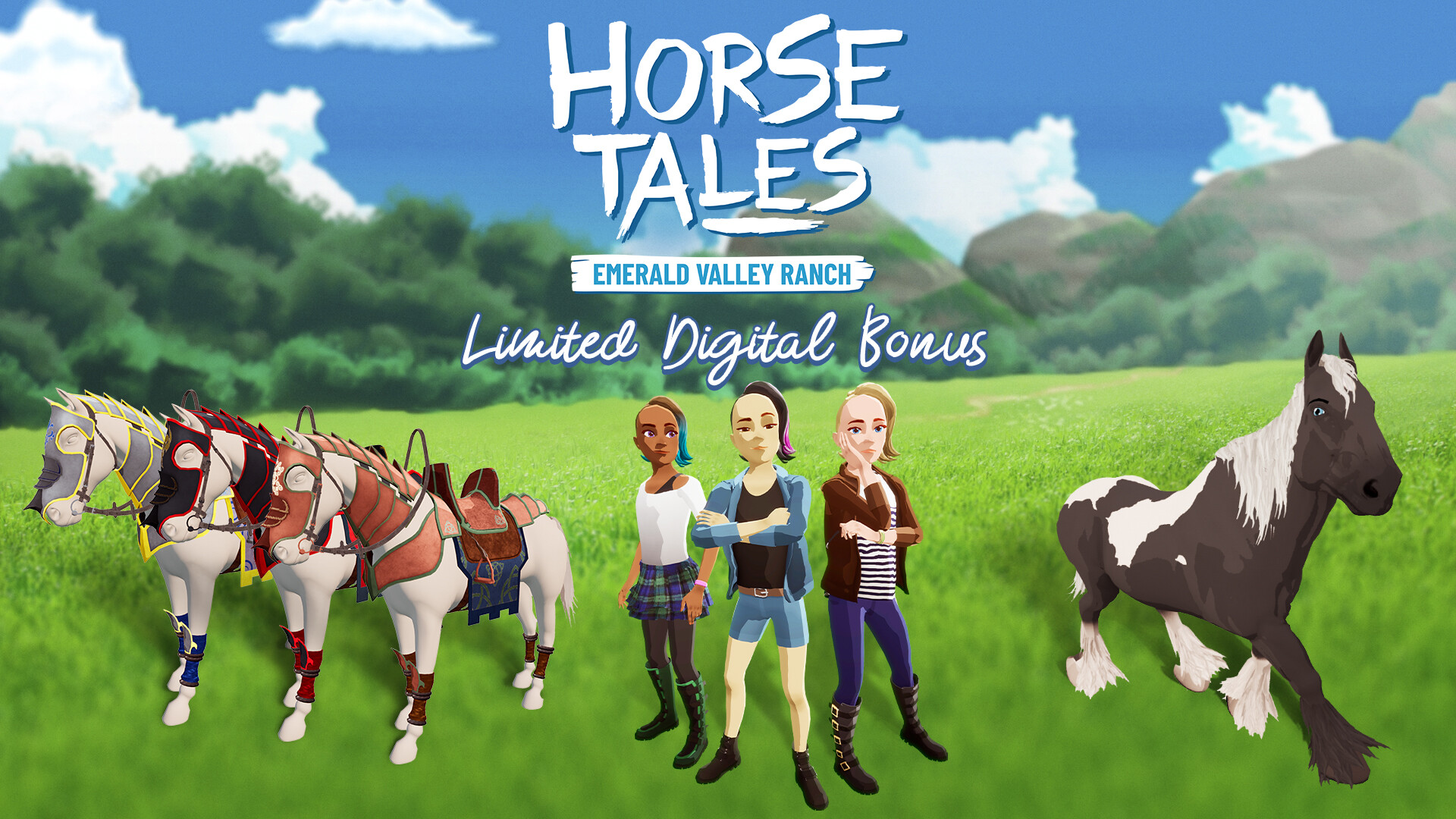 Horse Tales: Emerald Valley Ranch - Limited Digital Bonus DLC EU PS4 CD Key 3.38 usd