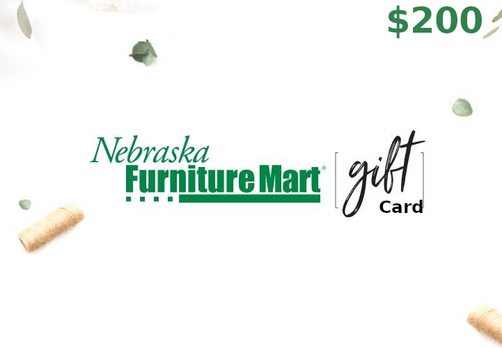 Nebraska Furniture Mart $200 Gift Card US 111.87 usd