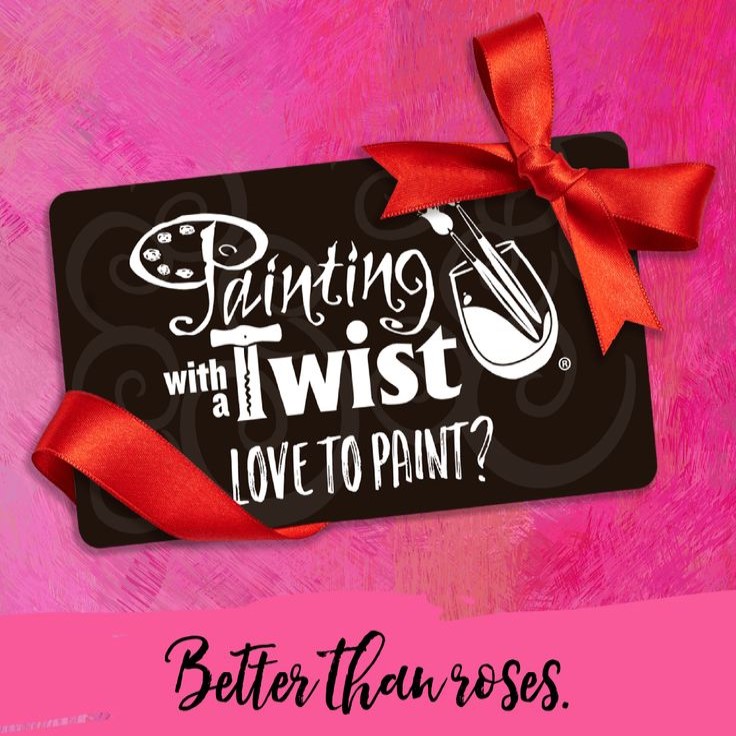 Painting with a Twist $35 Gift Card US 25.99 usd