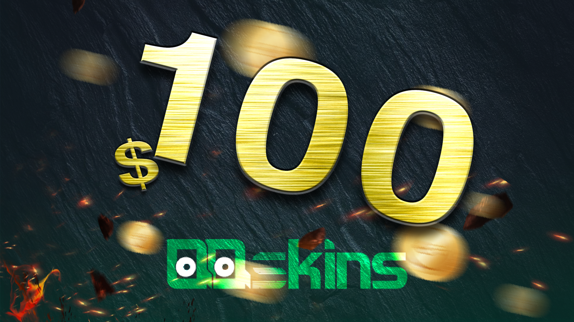 QQSkins $100 Wallet Card 109.64 usd