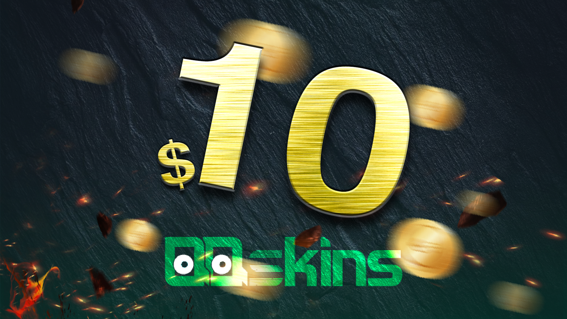 QQSkins $10 Wallet Card 11.32 usd