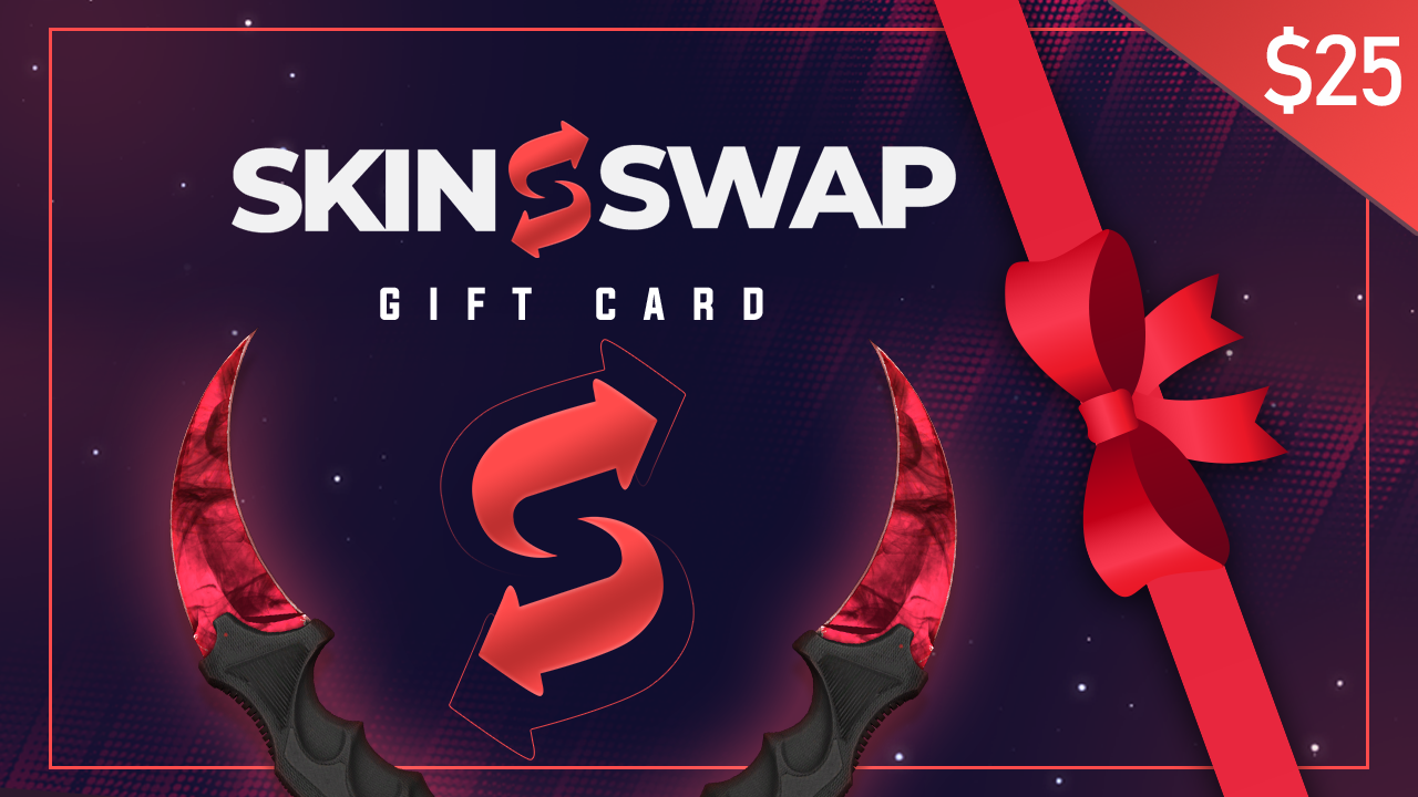 SkinSwap $25 Balance Gift Card 21.54 usd