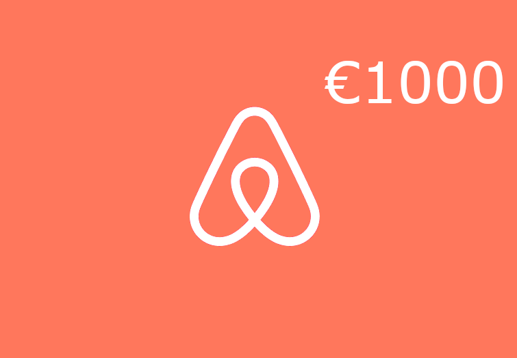 Airbnb €1000 Gift Card IE 1250.97 usd