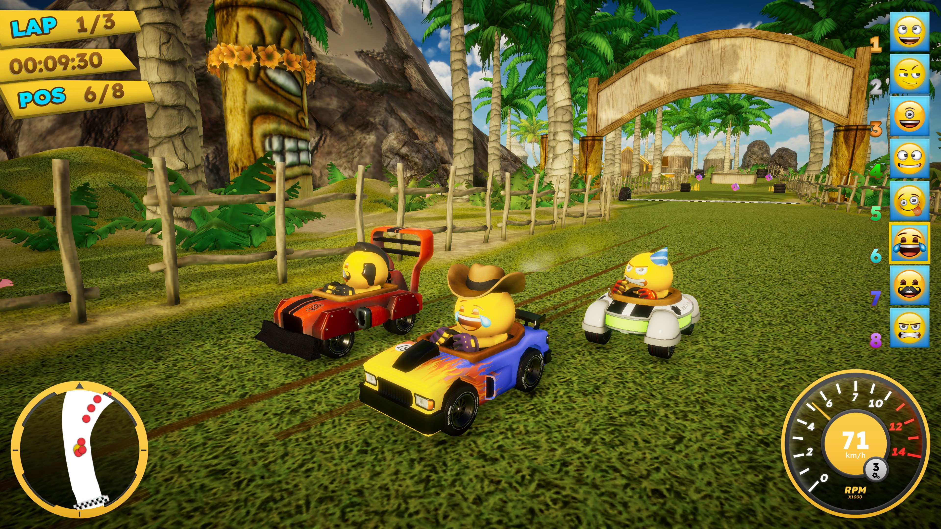 emoji Kart Racer XBOX One / Xbox Series X|S CD Key 23.15 usd