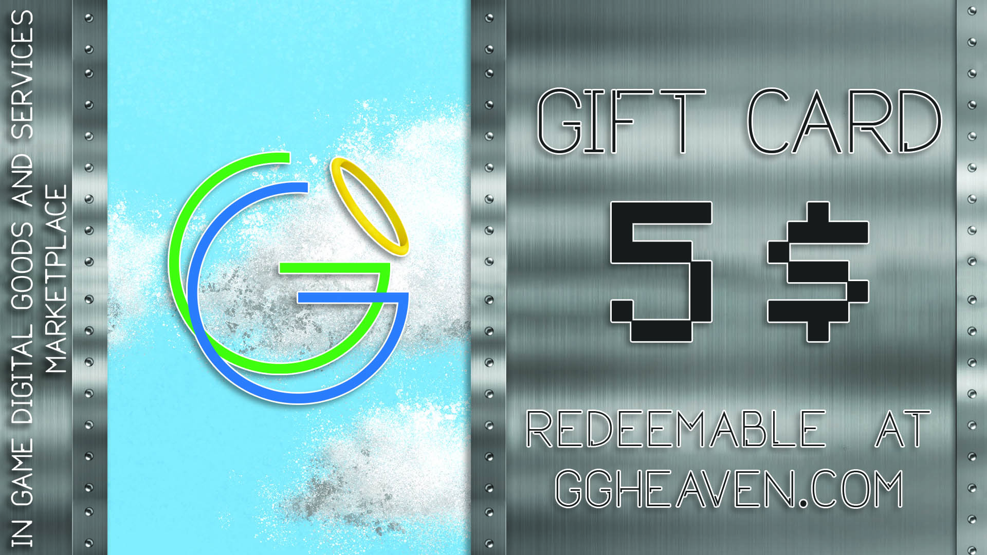 GGHeaven.com 5$ Gift Card 6.27 usd