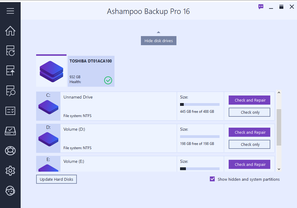 Ashampoo Backup Pro 16 Activation Key (Lifetime / 1 PC) 3.1 usd