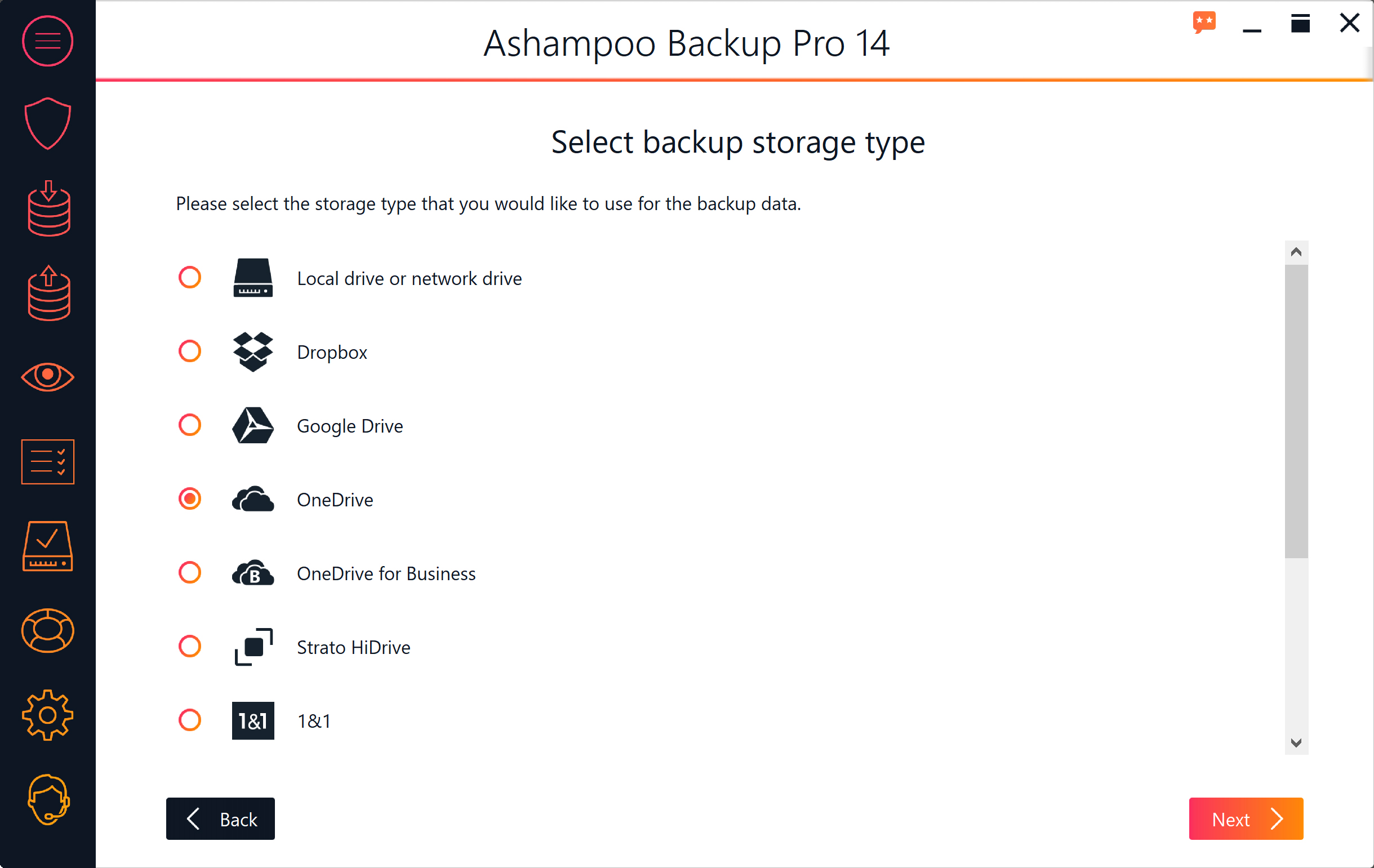 Ashampoo BackUp Pro 14 Activation Key 3.1 usd