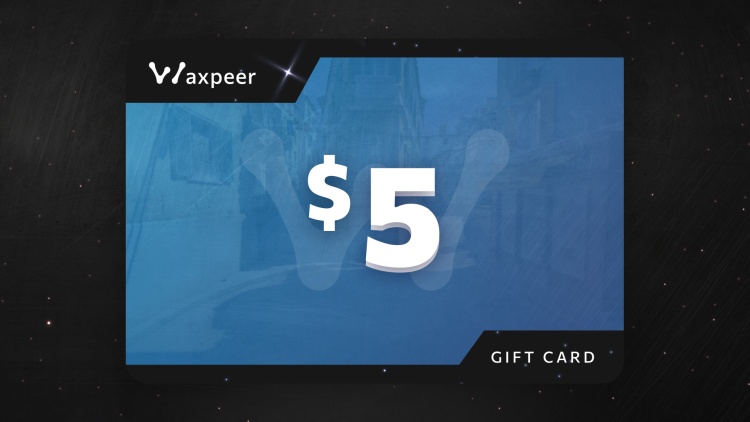 WAXPEER $5 Gift Card 5.49 usd
